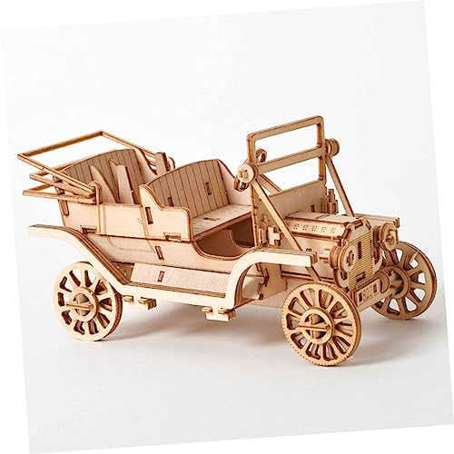 TOBBOMEY Holz Puzzle Auto Modell Bausatz DIY Handwerk für Handpoliertes Sicheres Holzspielzeug Feinmotorik und Kreativität Lernspielzeug für Jungen TOBBOMEY Holz Puzzle Auto Modell Bausatz DIY Handwerk für Handpoliertes Sicheres Holzspielzeug Feinmotorik und Kreativität Lernspielzeug für Jungen von TOBBOMEY