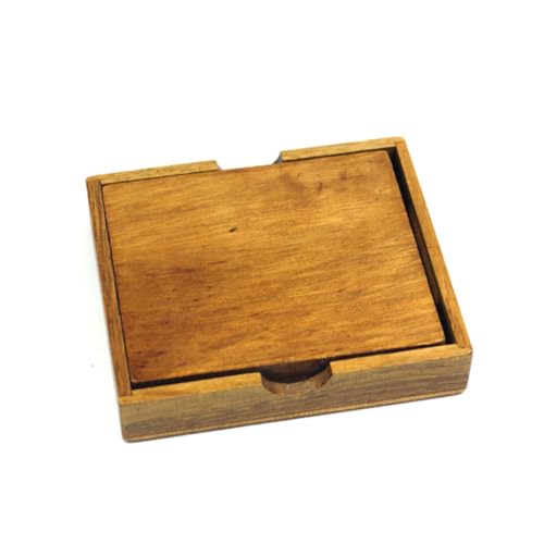 TOBBOMEY Holz Schachbrett Runde Punkt Schach mit Rot Punkten Pädagogisches Kinderspielzeug für Jungen und Mädchen Logikspiel Lernspiel Ab Jahren von TOBBOMEY