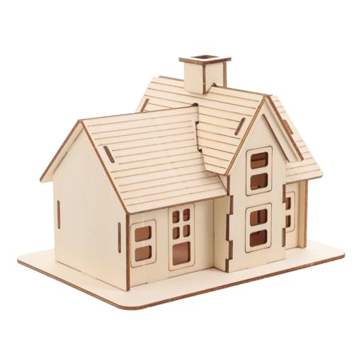 TOBBOMEY Holzbausatz Haus Modell DIY Kreativ Puzzle Erwachsene Holzmodell Bausatz zum Zusammenbauen und Dekorieren TOBBOMEY Holzbausatz Haus Modell DIY Kreativ Puzzle Erwachsene Holzmodell Bausatz zum Zusammenbauen und Dekorieren von TOBBOMEY