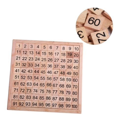 TOBBOMEY Holzpuzzle Zahlenlernspiel Montessori Holzspielzeug für Ab Jahren Pädagogisches Lernspielzeug Fördert Denkfähigkeit und Zahlenverständnis Sicher und Langlebig aus Holz TOBBOMEY Holzpuzzle Zahlenlernspiel Montessori Holzspielzeug für Ab Jahren Pädagogisches Lernspielzeug Fördert Denkfähigkeit und Zahlenverständnis Sicher und Langlebig aus Holz von TOBBOMEY