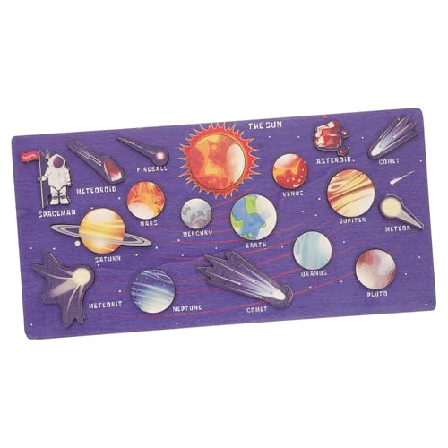 TOBBOMEY Holzspielzeug Sonnensystem Puzzle für Planeten Großes Lernspielzeug Kognitives Zuordnungsspiel mit Robusten Bausteinen Fördert Kreativität und Formerkennung Pädagogisch Wertvolles TOBBOMEY Holzspielzeug Sonnensystem Puzzle für Planeten Großes Lernspielzeug Kognitives Zuordnungsspiel mit Robusten Bausteinen Fördert Kreativität und Formerkennung Pädagogisch Wertvolles von TOBBOMEY