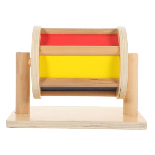 TOBBOMEY Holzspielzeug Textiltrommel Musikinstrument Frühpädagogisches Lernspielzeug Klangfördernd Robustes Design für Jungen Mädchen Geburtstage Weihnachten TOBBOMEY Holzspielzeug Textiltrommel Musikinstrument Frühpädagogisches Lernspielzeug Klangfördernd Robustes Design für Jungen Mädchen Geburtstage Weihnachten von TOBBOMEY