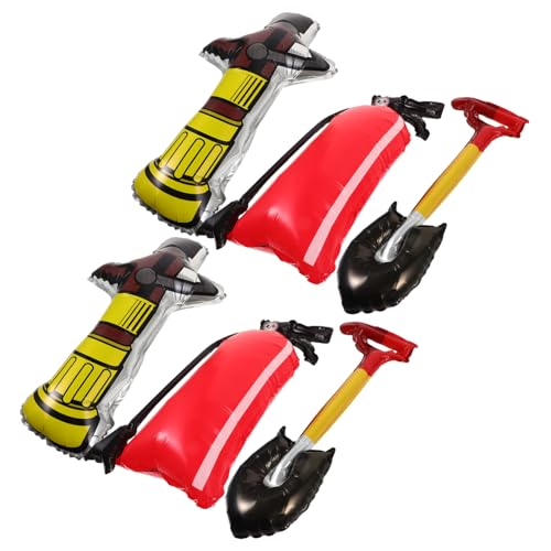 TOBBOMEY Inflatable Feuerlöscher und Feuerwehrspaten Ballon Teiliges Partydeko Kit Wiederverwendbare Folienballons Einfache Befüllung für Feuerwehr Kindergeburtstag und Fotoshootings TOBBOMEY Inflatable Feuerlöscher und Feuerwehrspaten Ballon Teiliges Partydeko Kit Wiederverwendbare Folienballons Einfache Befüllung für Feuerwehr Kindergeburtstag und Fotoshootings von TOBBOMEY