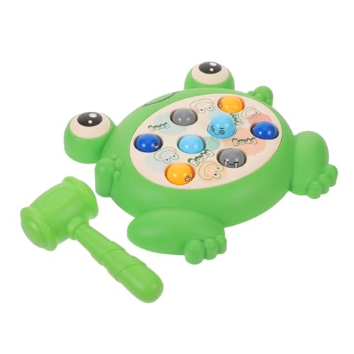 TOBBOMEY Interaktives Lernspielzeug für Hammer Tragbares Tischspiel Koordination Konzentration und Sensorischer Entwicklung bei Jungen und Mädchen von TOBBOMEY