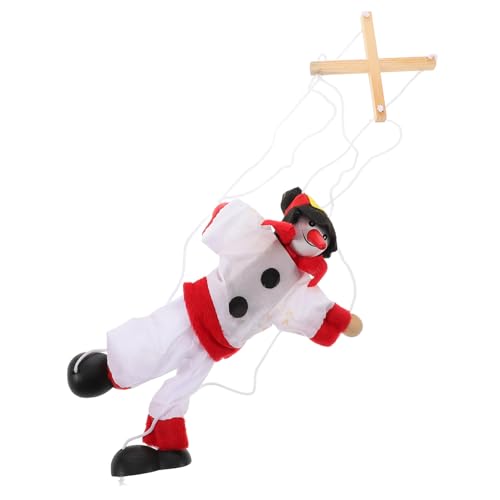 TOBBOMEY Interaktives Schneemann Marionetten Weichem Stoff mit Ziehschnur für Pädagogisches Xmas für Hand Auge koordination und Fantasievolles Rollenspiel TOBBOMEY Interaktives Schneemann Marionetten Weichem Stoff mit Ziehschnur für Pädagogisches Xmas für Hand Auge koordination und Fantasievolles Rollenspiel von TOBBOMEY