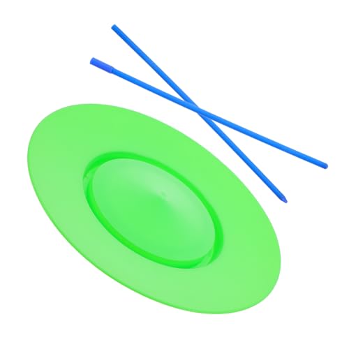 TOBBOMEY Jonglierplatten aus Kunststoff mit Stöcken Anfängerfreundliche Balanceteller für Geschicklichkeitstraining Leicht und Tragbar für Beeindruckende Spinning Tricks TOBBOMEY Jonglierplatten aus Kunststoff mit Stöcken Anfängerfreundliche Balanceteller für Geschicklichkeitstraining Leicht und Tragbar für Beeindruckende Spinning Tricks von TOBBOMEY