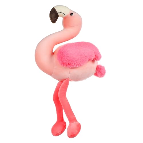 TOBBOMEY Kawaii Flamingo Plüschtier Weiches Kuscheltier für für Geburtstage und Feiertage Lifelike Flamingo Design Greifautomaten von TOBBOMEY