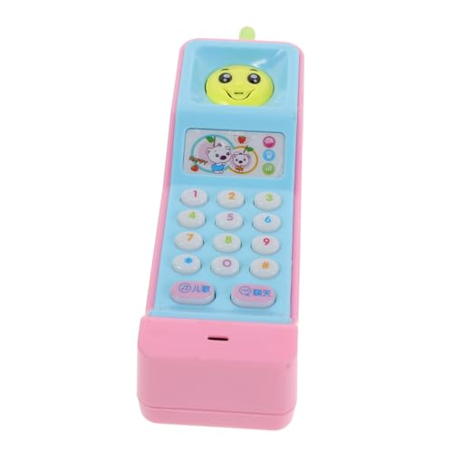 TOBBOMEY Kinderhandy Spielzeug Altes Telefon Baby Gefälschtes Telefon Kindertelefone Für Mädchen Retro Handy Baby Spieltelefon Smartphone Für Kinder Telefon Für Baby Vintage Telefondekor von TOBBOMEY