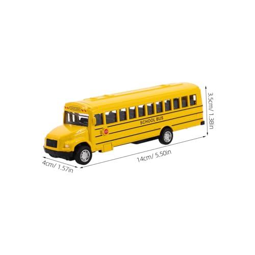 TOBBOMEY Kinderspielzeug Schulbus Metall Zugfahrzeug Gelb Großes Modell Mit Rückzug Funktion Für Kleinkinder Realistisches Simulationsfahrzeug Für Kreatives Und Lernen TOBBOMEY Kinderspielzeug Schulbus Metall Zugfahrzeug Gelb Großes Modell Mit Rückzug Funktion Für Kleinkinder Realistisches Simulationsfahrzeug Für Kreatives Und Lernen von TOBBOMEY