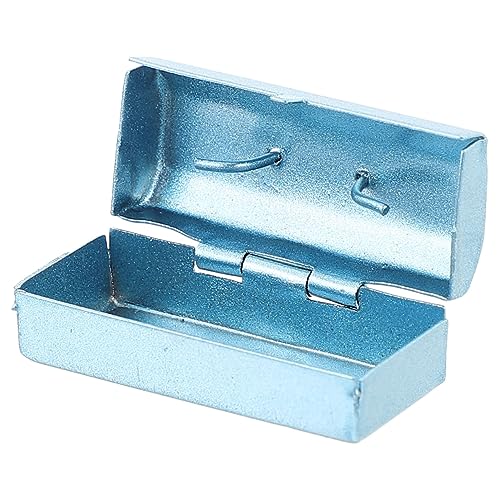 TOBBOMEY Kleine Werkzeugkiste Kleinkindspielzeug Miniatur Kinderspielzeug Mini-hausverzierung Tiny House Werkzeugkoffer Mini-hausmöbel- Toolbox-Modell Eisen Blue TOBBOMEY Kleine Werkzeugkiste Kleinkindspielzeug Miniatur Kinderspielzeug Mini-hausverzierung Tiny House Werkzeugkoffer Mini-hausmöbel- Toolbox-Modell Eisen Blue von TOBBOMEY