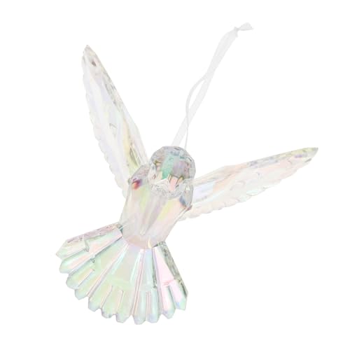 TOBBOMEY Kolibri-hängeornamente, Acryl-kolibri-sonnenfänger, Glänzend, Schillernd, Kolibri-Figuren, Zum Aufhängen Für Bäume, Dekorationen, Partygeschenk, Transparent TOBBOMEY Kolibri-hängeornamente, Acryl-kolibri-sonnenfänger, Glänzend, Schillernd, Kolibri-Figuren, Zum Aufhängen Für Bäume, Dekorationen, Partygeschenk, Transparent von TOBBOMEY