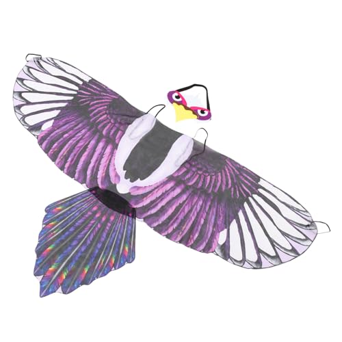 TOBBOMEY Kostüm Flügel Realistische Adlerflügel für Karneval und Halloween Leichtes Cosplay Zubehör für Jungen und Mädchen Auffällige Performance Requisite Langlebiges Material TOBBOMEY Kostüm Flügel Realistische Adlerflügel für Karneval und Halloween Leichtes Cosplay Zubehör für Jungen und Mädchen Auffällige Performance Requisite Langlebiges Material von TOBBOMEY