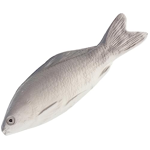 TOBBOMEY Künstlicher Fisch Realistisches PU Modell für Katzen und Hunde Dekorative Fotografie Requisite Einfach zu Reinigen Vielseitig Einsetzbar Lebendige Farben von TOBBOMEY