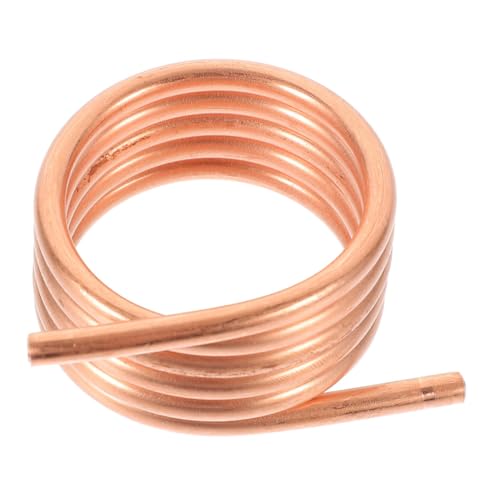 TOBBOMEY Kupfer Wasser Kühlring für Rc Boot Bürstenmotor Präzise Gefertigte Kupferrohrkonstruktion Langlebige Motor Wasserkühlungshülle Einfache Installation Verbesserte Kühlleistung für von TOBBOMEY
