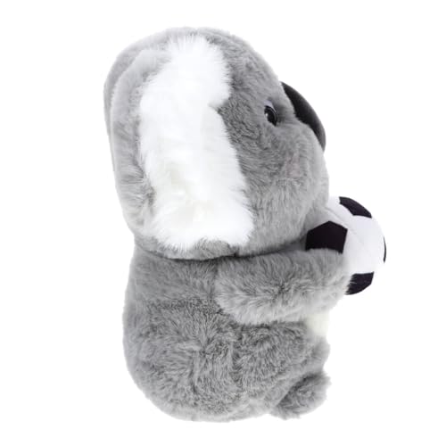 TOBBOMEY Kuscheliges Koala Plüschtier mit Grünem Weiche Koala Puppe als Geschenk und Dekoration für Zuhause Sofa Schlafzimmer Kinderzimmer von TOBBOMEY