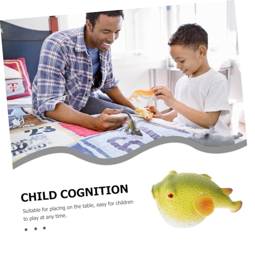 TOBBOMEY Lebensechtes Pufferfisch Modell aus Weichem Kunststoff mit Baumwollfüllung Realistische Meerestiere Figur zur Dekoration von Aquarium Teich und Sicher und Langlebig TOBBOMEY Lebensechtes Pufferfisch Modell aus Weichem Kunststoff mit Baumwollfüllung Realistische Meerestiere Figur zur Dekoration von Aquarium Teich und Sicher und Langlebig von TOBBOMEY