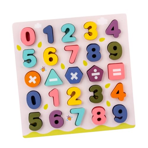 TOBBOMEY Lernspielzeug Zahlen Bausteine Farbenfrohe Kognitive Stapelblöcke Robustes Handgreif Puzzle für Frühkindliche Sicher und Langlebig für Hand Auge Koordination TOBBOMEY Lernspielzeug Zahlen Bausteine Farbenfrohe Kognitive Stapelblöcke Robustes Handgreif Puzzle für Frühkindliche Sicher und Langlebig für Hand Auge Koordination von TOBBOMEY