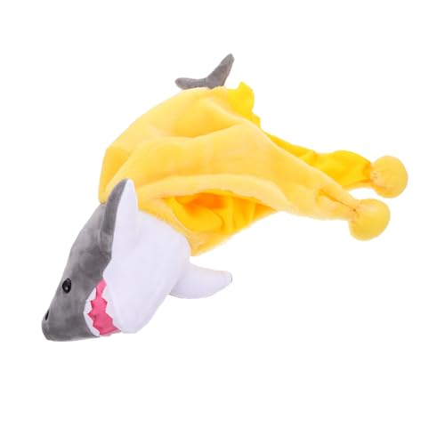 TOBBOMEY Lustige Cartoon Shark Hood Party Foto Requisite Unisex Kopfteil Warmes Kostüm Zubehör für Karneval Fasching Halloween TOBBOMEY Lustige Cartoon Shark Hood Party Foto Requisite Unisex Kopfteil Warmes Kostüm Zubehör für Karneval Fasching Halloween von TOBBOMEY