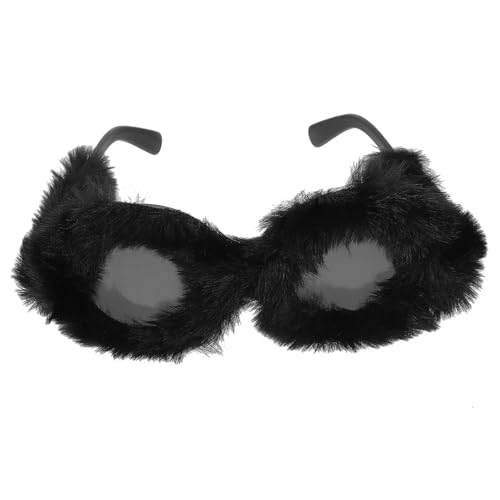 TOBBOMEY Lustige Party Sonnenbrille Damen Herren Plüsch Randweiche Verkleidung Foto Requisite Trendige Accessoire TOBBOMEY Lustige Party Sonnenbrille Damen Herren Plüsch Randweiche Verkleidung Foto Requisite Trendige Accessoire von TOBBOMEY