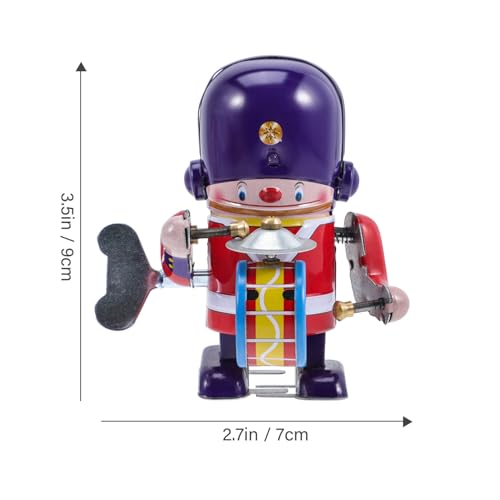 TOBBOMEY Lustiges Aufziehspielzeug Soldat Blechspielzeug mit Buntem Design Sicher und Kinderfreundlich Fördert Bewegung und Spielerisches Lernen Geeignet für Ab Jahr Zufälliger Stil TOBBOMEY Lustiges Aufziehspielzeug Soldat Blechspielzeug mit Buntem Design Sicher und Kinderfreundlich Fördert Bewegung und Spielerisches Lernen Geeignet für Ab Jahr Zufälliger Stil von TOBBOMEY
