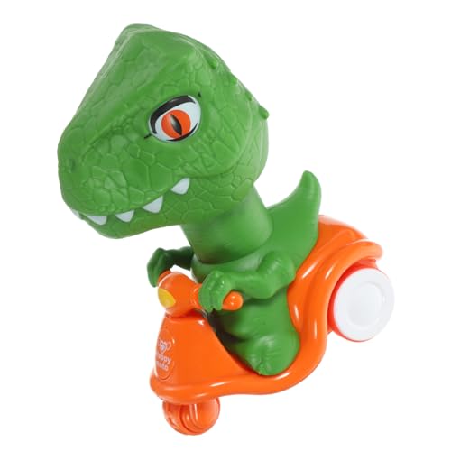 TOBBOMEY Lustiges Dinosaurier-spielzeugauto Lebensechter Press-Dinosaurier Robustes Kunststoff-Modell Handlich für Jungen Indoor Fördert Motorik und Kognitive Fähigkeiten TOBBOMEY Lustiges Dinosaurier-spielzeugauto Lebensechter Press-Dinosaurier Robustes Kunststoff-Modell Handlich für Jungen Indoor Fördert Motorik und Kognitive Fähigkeiten von TOBBOMEY