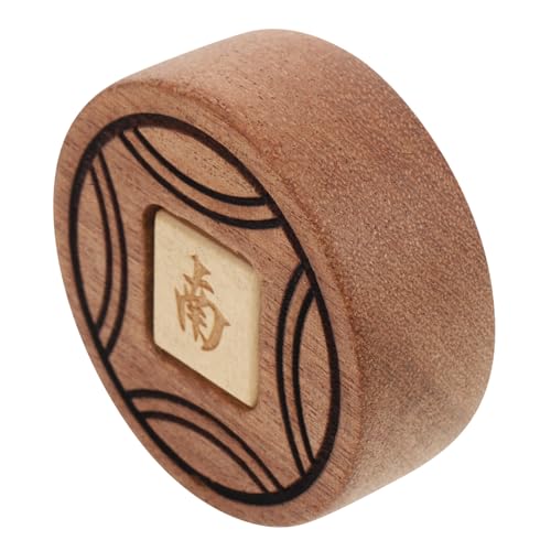 TOBBOMEY Mahjong Würfel aus Holz Großes Dekoratives Spielwürfel Accessoire für Mahjong Partys Leicht und Robust für Zuhause Ktv und Bar Unterhaltung von TOBBOMEY