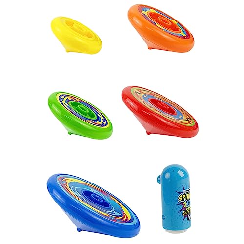 TOBBOMEY Manuelles Rotierendes Kreiselspielzeug für Bunter Desktop Tops Kreatives Handspielzeug Feinmotorik und Eltern Junge Mädchen Interaktion Teile Farblich Sortiert Zufällige Farbe TOBBOMEY Manuelles Rotierendes Kreiselspielzeug für Bunter Desktop Tops Kreatives Handspielzeug Feinmotorik und Eltern Junge Mädchen Interaktion Teile Farblich Sortiert Zufällige Farbe von TOBBOMEY