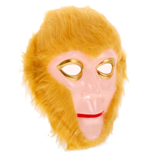 TOBBOMEY Maske Wukong Kostüm Affenkönig Kostüm Halloween Kostüm Affenkönig Cosplay Realistisches Gorilla Kostüm Tieraffe Cosplay von TOBBOMEY