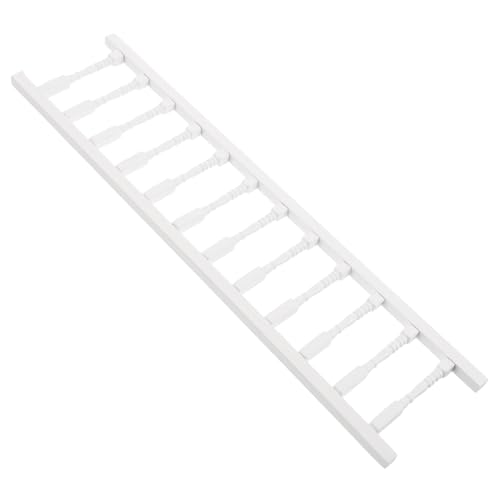 TOBBOMEY Maßstab Miniatur Holzleiter Kleine Dekorative Miniaturmöbel Leichte Puppenhaus Treppe für DIY und Sammler für Spielhaus und Wohnkultur TOBBOMEY Maßstab Miniatur Holzleiter Kleine Dekorative Miniaturmöbel Leichte Puppenhaus Treppe für DIY und Sammler für Spielhaus und Wohnkultur von TOBBOMEY