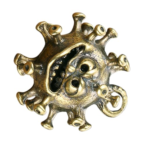 TOBBOMEY Messing Figurine Lustiges Prank Spielzeug Einzigartiges Deko Ornament Für Sammler Retro Design Für Partys Und Gesprächsthemen von TOBBOMEY