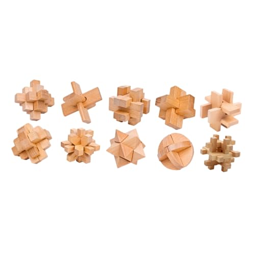 TOBBOMEY Ming Lock Holzpuzzle Lu Ban Intellektuelles aus Buchenholz für Ab Jahren Fördert Denkvermögen Geschicklichkeit Stressabbau und Eltern Junge Mädchen interaktion TOBBOMEY Ming Lock Holzpuzzle Lu Ban Intellektuelles aus Buchenholz für Ab Jahren Fördert Denkvermögen Geschicklichkeit Stressabbau und Eltern Junge Mädchen interaktion von TOBBOMEY