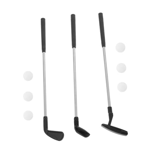 TOBBOMEY Mini Golf Set für Kleinkinder mit Kleinen Bällen Realistische Miniatur Golfschläger Tragbares Indoor Golfspiel für Schreibtischspielzeug Konzentration und Geschicklichkeit TOBBOMEY Mini Golf Set für Kleinkinder mit Kleinen Bällen Realistische Miniatur Golfschläger Tragbares Indoor Golfspiel für Schreibtischspielzeug Konzentration und Geschicklichkeit von TOBBOMEY