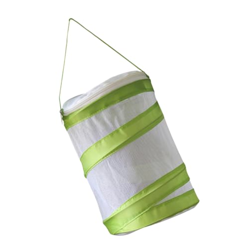 TOBBOMEY Mini Insektenhaus Tragbar Leichtes Käfig Netztasche für Outdoor Entdeckung Naturspielzeug zur Beobachtung von Schmetterlingen und Kleinen Tieren für Schüler Mädchen Jungen von TOBBOMEY