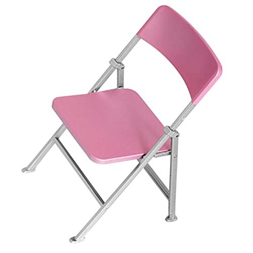 TOBBOMEY Mini-Klappstuhl Möbel Puppenklappstuhl Dollhouse Chair klein für Mini- -Klappstuhl Miniatur-Klappstuhl- Miniaturstuhl zum Basteln Puppenstuhl PVC Rosa TOBBOMEY Mini-Klappstuhl Möbel Puppenklappstuhl Dollhouse Chair klein für Mini- -Klappstuhl Miniatur-Klappstuhl- Miniaturstuhl zum Basteln Puppenstuhl PVC Rosa von TOBBOMEY