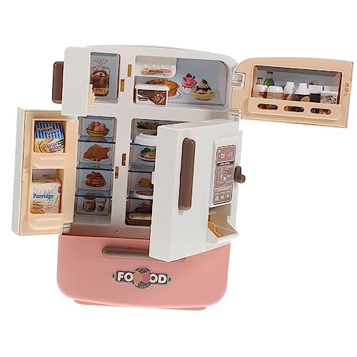 TOBBOMEY Mini Kühlschrank Set Kleines Küchenzubehör aus Realistische Mini Lebensmittel Robustes DIY Puppenhaus Zubehör Kinderfreundlich Detailgetreu Langlebig TOBBOMEY Mini Kühlschrank Set Kleines Küchenzubehör aus Realistische Mini Lebensmittel Robustes DIY Puppenhaus Zubehör Kinderfreundlich Detailgetreu Langlebig von TOBBOMEY