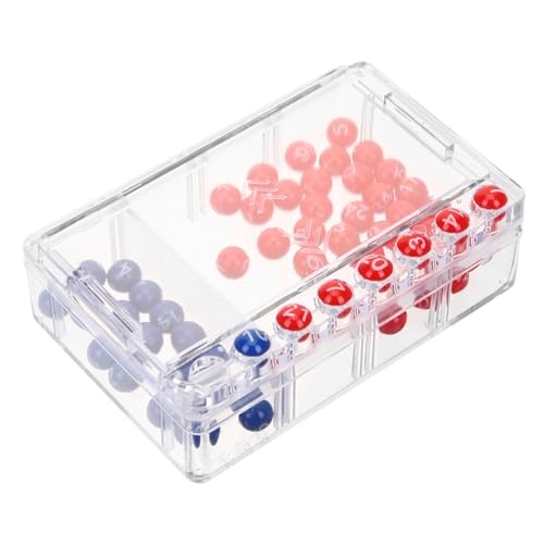 TOBBOMEY Mini Lotteriemaschine mit Zahlenpicker Tragbares Partyspiel Lustige Lottomaschine mit Lesbaren Kugeln Leicht und Einfach zu Bedienen für Erwachsenenpartys TOBBOMEY Mini Lotteriemaschine mit Zahlenpicker Tragbares Partyspiel Lustige Lottomaschine mit Lesbaren Kugeln Leicht und Einfach zu Bedienen für Erwachsenenpartys von TOBBOMEY