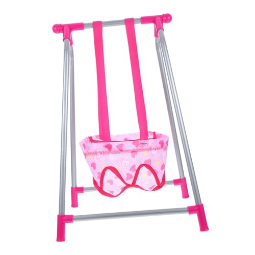 TOBBOMEY Mini Puppenschaukel aus Robustem Material Glatte Oberfläche Kreative Miniatur Deko für Puppenhäuser Kompakt und Langlebig für Fantasievolles Spiel Drinnen und Draußen TOBBOMEY Mini Puppenschaukel aus Robustem Material Glatte Oberfläche Kreative Miniatur Deko für Puppenhäuser Kompakt und Langlebig für Fantasievolles Spiel Drinnen und Draußen von TOBBOMEY