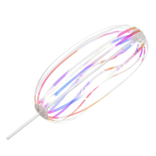 TOBBOMEY Mini Regenbogen Twirler Stab für Magischen Farbwirbeln und Zauberhaften Kreisen Interaktives Drehspielzeug Partyspaß von TOBBOMEY