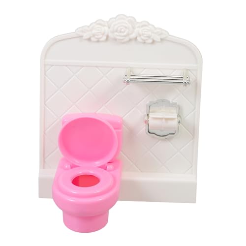 TOBBOMEY Mini Toilette, Mini Bastelarbeiten, Miniatur Toilette, Puppenhausmöbel, Miniatur Puppenhaus Toilette, Mini Basteldekor, Mini Töpfchen, Puppenhauszubehör, Mini Toilette, Mini TOBBOMEY Mini Toilette, Mini Bastelarbeiten, Miniatur Toilette, Puppenhausmöbel, Miniatur Puppenhaus Toilette, Mini Basteldekor, Mini Töpfchen, Puppenhauszubehör, Mini Toilette, Mini von TOBBOMEY