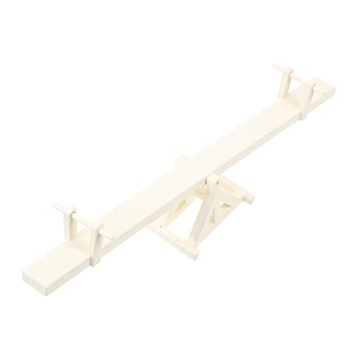 TOBBOMEY Miniatur Schaukel Modell Mini Möbel Miniaturhaus Dekoration Kinderzimmer Geschenk Kreatives Design Beige TOBBOMEY Miniatur Schaukel Modell Mini Möbel Miniaturhaus Dekoration Kinderzimmer Geschenk Kreatives Design Beige von TOBBOMEY