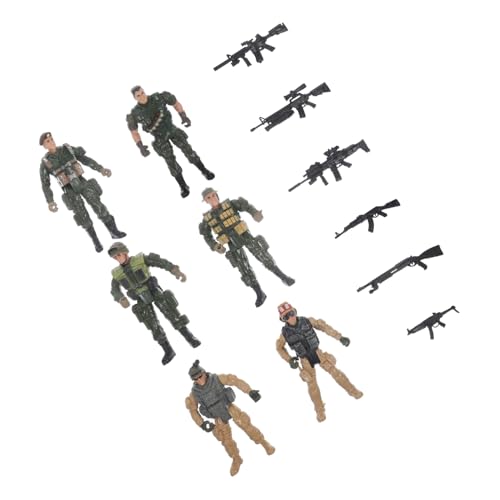 TOBBOMEY Miniatur Soldaten Figuren Kunststoff Modell für Sandtisch Sammeln und Dekorieren Robuste Mini Soldaten für Rollenspiele und Geschenkideen TOBBOMEY Miniatur Soldaten Figuren Kunststoff Modell für Sandtisch Sammeln und Dekorieren Robuste Mini Soldaten für Rollenspiele und Geschenkideen von TOBBOMEY