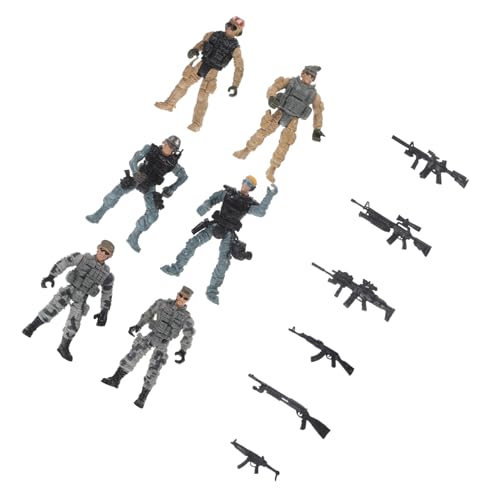 TOBBOMEY Miniatur Soldatenmodelle Teilig Leichte Kleine Militärfiguren für Realistische Mini Spielfiguren für Sandtisch Dekoration Sammeln und Rollenspiele TOBBOMEY Miniatur Soldatenmodelle Teilig Leichte Kleine Militärfiguren für Realistische Mini Spielfiguren für Sandtisch Dekoration Sammeln und Rollenspiele von TOBBOMEY