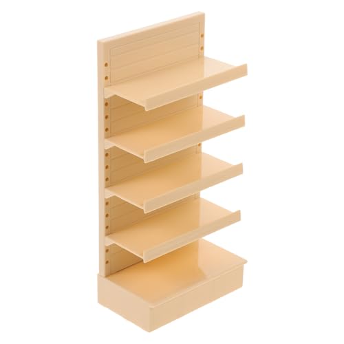 TOBBOMEY Miniatur Supermarkt Regal Modell aus Leichtes Mini Lagerregal für Puppenhaus Praktische Aufbewahrung für Dekoration Vielseitig für Kinderzimmer und Geschenkideen TOBBOMEY Miniatur Supermarkt Regal Modell aus Leichtes Mini Lagerregal für Puppenhaus Praktische Aufbewahrung für Dekoration Vielseitig für Kinderzimmer und Geschenkideen von TOBBOMEY