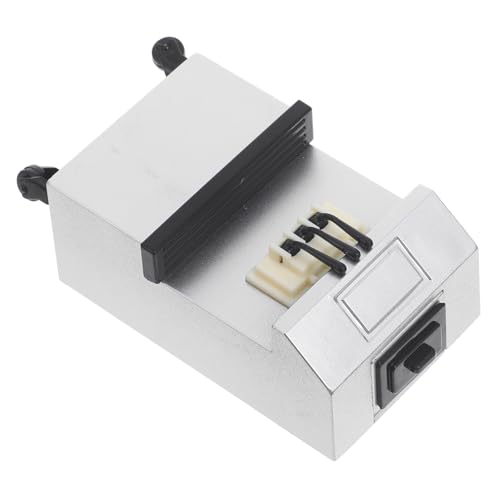 TOBBOMEY Miniature Eiscreme Maschine Puppenhaus Zubehör Realistisches Küchenmodell DIY Dekoration Fotorequisit für Mini Haus von TOBBOMEY