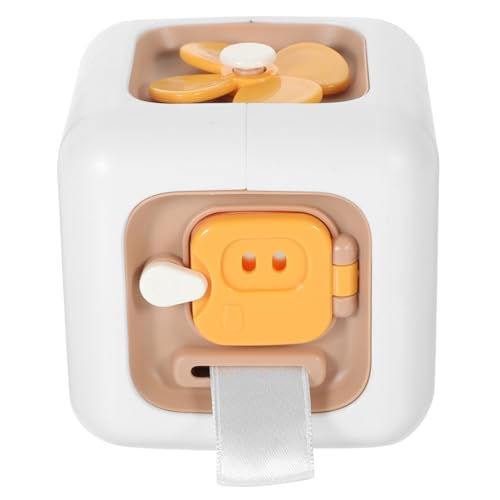 TOBBOMEY Montessori Busy Cube für Kleinkinder Kompakter Sensorischer Aktivitätswürfel aus Sicherem Kunststoff Multifunktionales Lernspielzeug für Vorschule und Eltern Junge Mädchen TOBBOMEY Montessori Busy Cube für Kleinkinder Kompakter Sensorischer Aktivitätswürfel aus Sicherem Kunststoff Multifunktionales Lernspielzeug für Vorschule und Eltern Junge Mädchen von TOBBOMEY