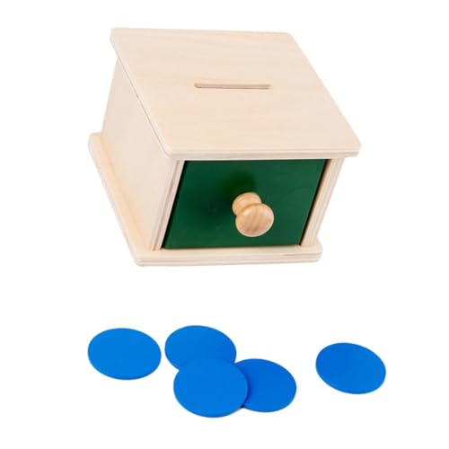 TOBBOMEY Montessori Holzspielzeug Jahre Hand Auge koordination Motorikspielzeug für Kleinkinder Eltern Junge Mädchen Interaktives Lernspielzeug von TOBBOMEY
