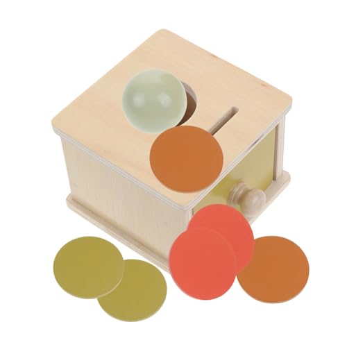 TOBBOMEY Montessori Holzspielzeug Wurf Münzbox für Kleinkinder Sensorisches Lernspielzeug zur Feinmotorikförderung Stabile und Langlebige Spielzeugbox für Ab Jahr TOBBOMEY Montessori Holzspielzeug Wurf Münzbox für Kleinkinder Sensorisches Lernspielzeug zur Feinmotorikförderung Stabile und Langlebige Spielzeugbox für Ab Jahr von TOBBOMEY