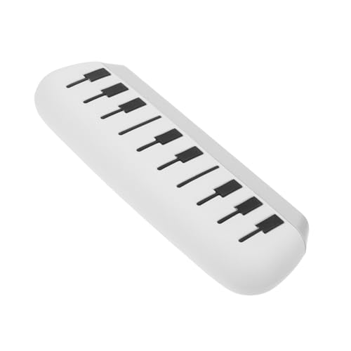 TOBBOMEY Mundharmonika Musikinstrument Leicht Ergonomisch Klare Töne Piano-Design Musikalisches Für Kleinkinder Jungen Mädchen Frühpädagogik Partygeschenke von TOBBOMEY