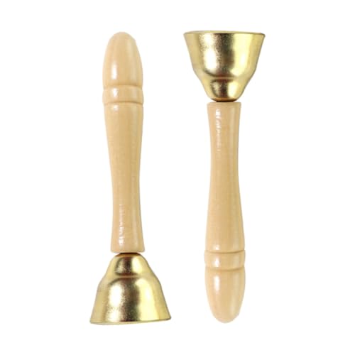 TOBBOMEY Musik Glocke Holzspielzeug Teiliges Pädagogisches Früherziehungsspielzeug Praktische Schlaginstrumente für Jungen und Mädchen Geeignet für Kindergarten und Zuhause von TOBBOMEY