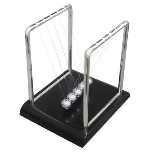 TOBBOMEY Newton Kugel Metall Design Schreibtischdekoration Kinetisches Stressabbau Physik Lernhilfe für Erwachsene TOBBOMEY Newton Kugel Metall Design Schreibtischdekoration Kinetisches Stressabbau Physik Lernhilfe für Erwachsene von TOBBOMEY